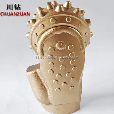 8 1/2&quot; IADC 617 উচ্চ কম্প্রেসিভ শক্তির জন্য ওয়েল্ডিং টাইপ একক রোলার ড্রিল বিট